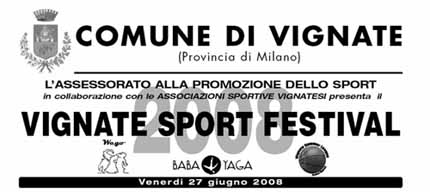 Vignate Sport Festival 2008